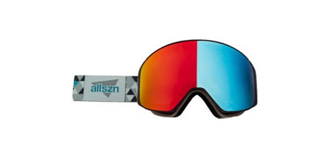 Half Red & Half Blue Snow Goggles – ALL SZN display picture 1
